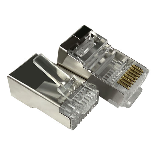 RJ45 CAT6 Pass Thru Modular high speed