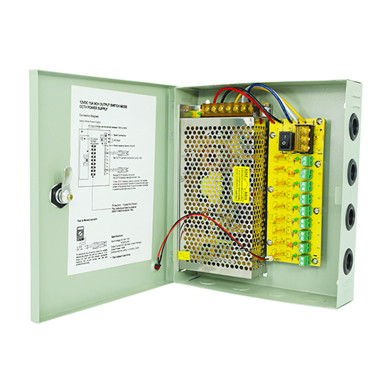 DC12V 15A 9 way outputs Power Box