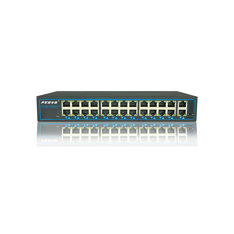 150W 24 ports POE switch 100Mbps