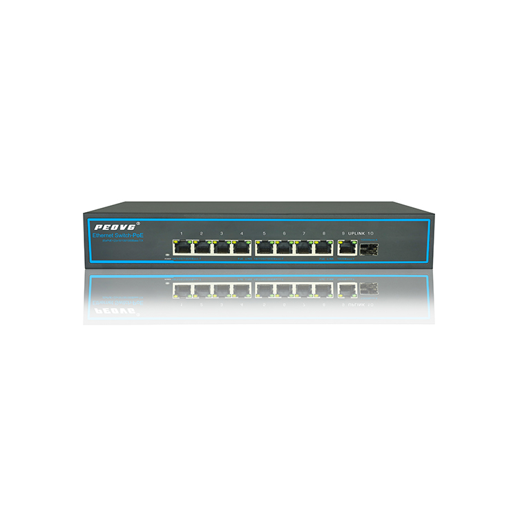 150W 8 ports POE switch 1G 1 Uplink 1SFP